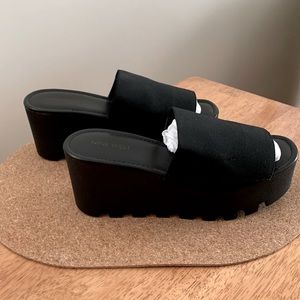 Nine West Wedge Slip-On Sandal